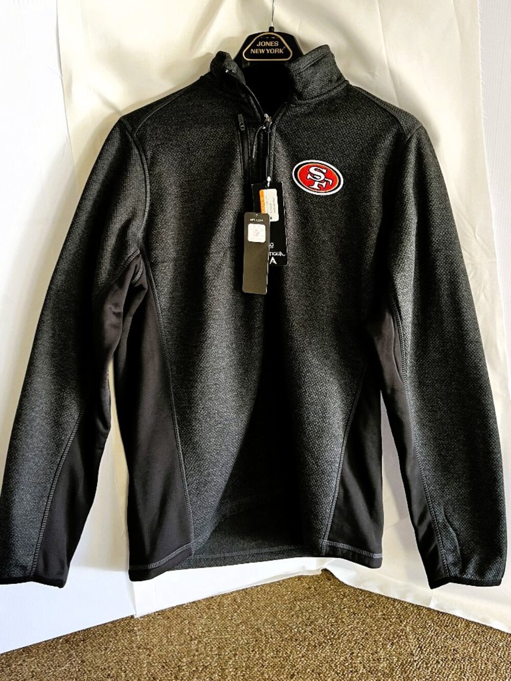 Antigua San Francisco 49er ¼ Zip Pullover  - Medium